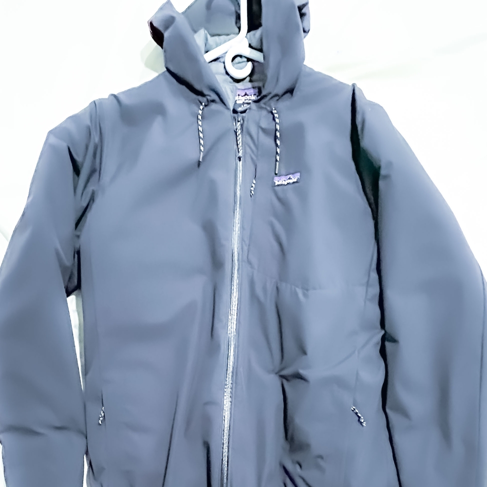 Patagonia Gray Hooded Jacket